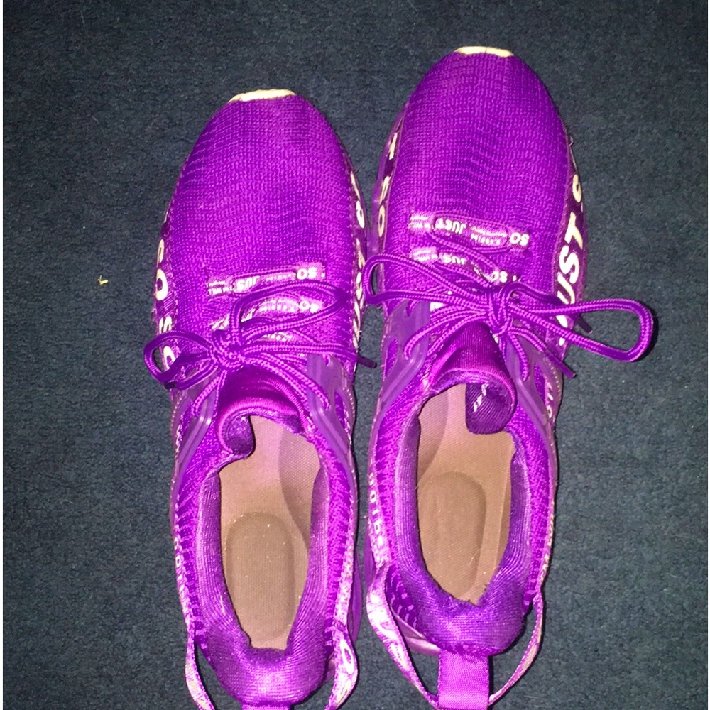 Purple Soso Tennis Shoes